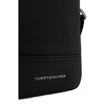 TOMMY HILFIGER CENTRAL MINI REPORTER ΤΣΑΝΤΑ ΑΝΔΡΙΚΗ BLACK