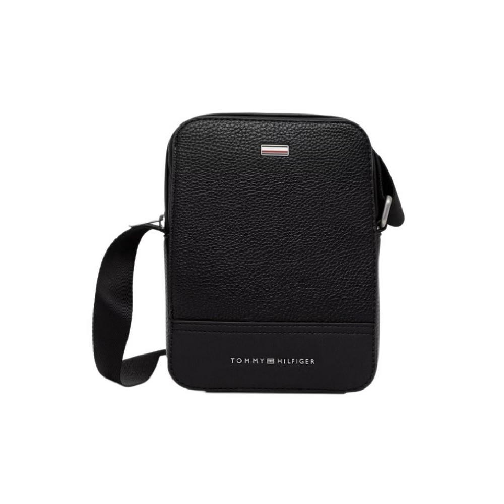 TOMMY HILFIGER CENTRAL MINI REPORTER ΤΣΑΝΤΑ ΑΝΔΡΙΚΗ BLACK