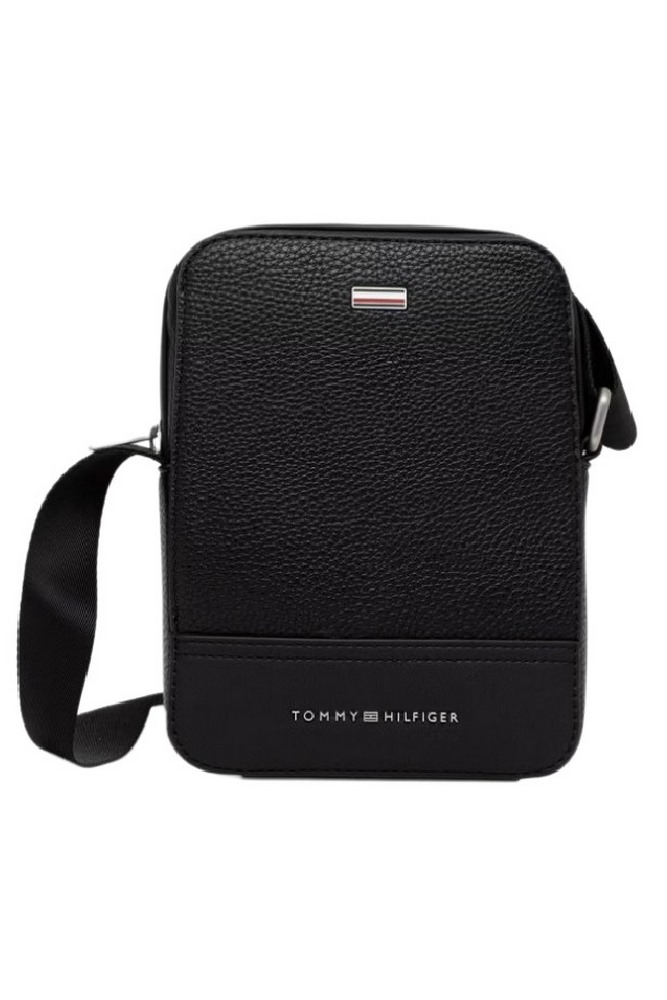 TOMMY HILFIGER CENTRAL MINI REPORTER ΤΣΑΝΤΑ ΑΝΔΡΙΚΗ BLACK