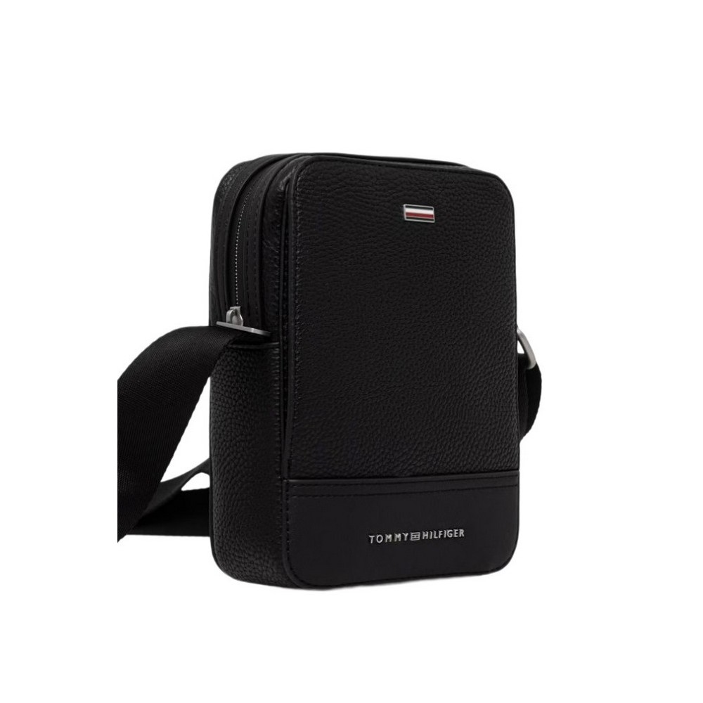 TOMMY HILFIGER CENTRAL MINI REPORTER ΤΣΑΝΤΑ ΑΝΔΡΙΚΗ BLACK