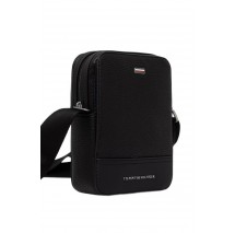 TOMMY HILFIGER CENTRAL MINI REPORTER ΤΣΑΝΤΑ ΑΝΔΡΙΚΗ BLACK