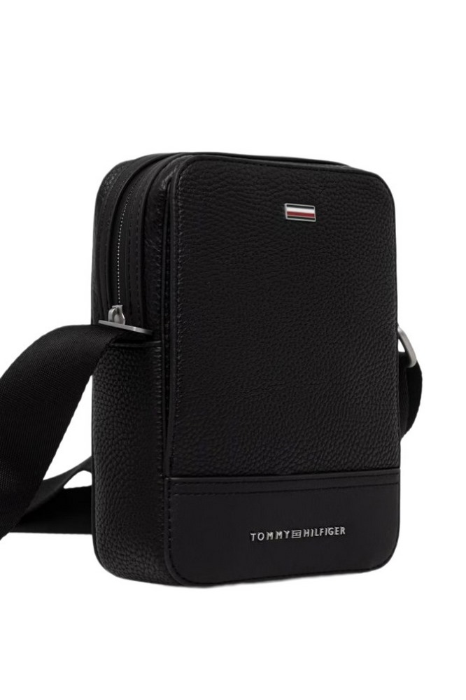 TOMMY HILFIGER CENTRAL MINI REPORTER ΤΣΑΝΤΑ ΑΝΔΡΙΚΗ BLACK