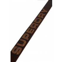 SUPERDRY BRANDED BELT ΖΩΝΗ ΑΝΔΡΙΚΗ BROWN