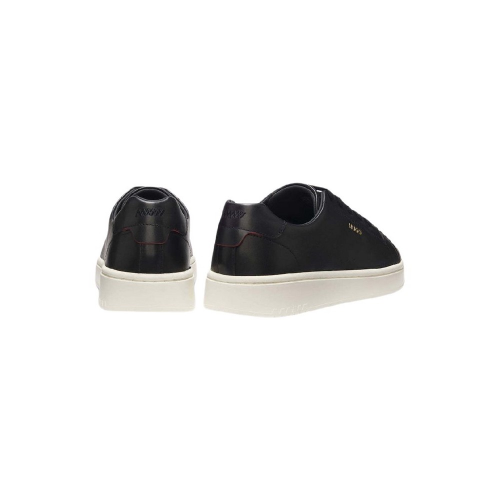 HUGO BOSS NESTON TENN LACE UP SNEAKERS ΠΑΠΟΥΤΣΙ ΑΝΔΡΙΚΟ BLACK