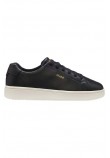 HUGO BOSS NESTON TENN LACE UP SNEAKERS ΠΑΠΟΥΤΣΙ ΑΝΔΡΙΚΟ BLACK