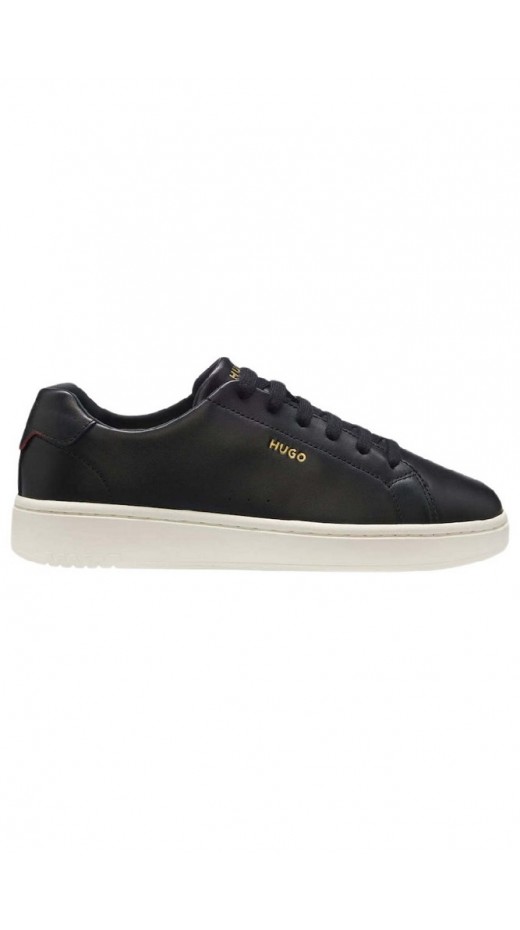 HUGO BOSS NESTON TENN LACE UP SNEAKERS ΠΑΠΟΥΤΣΙ ΑΝΔΡΙΚΟ BLACK
