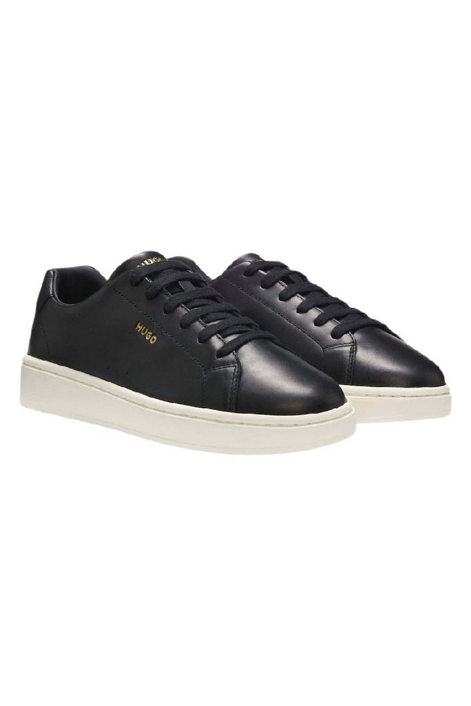 HUGO BOSS NESTON TENN LACE UP SNEAKERS ΠΑΠΟΥΤΣΙ ΑΝΔΡΙΚΟ BLACK