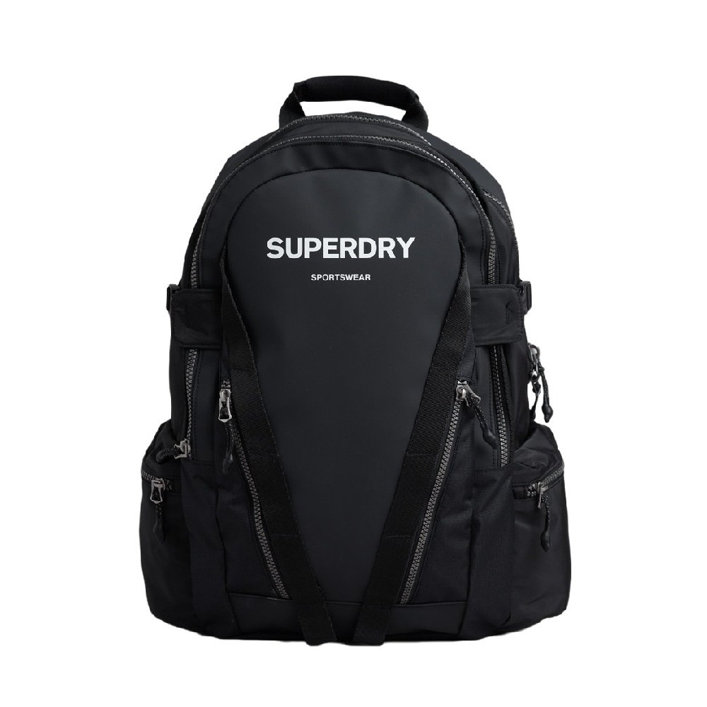 SUPERDRY CODE MTN TARP ΤΣΑΝΤΑ ΑΝΔΡΙΚΗ BLACK