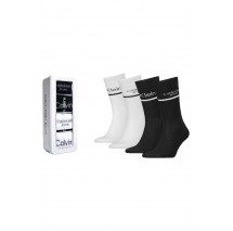 CALVIN KLEIN JEANS CKJ MEN SOCK 4P LOGO STRIPE GIFTBOX ΚΑΛΤΣΕΣ ΑΝΔΡΙΚΕΣ MULTI