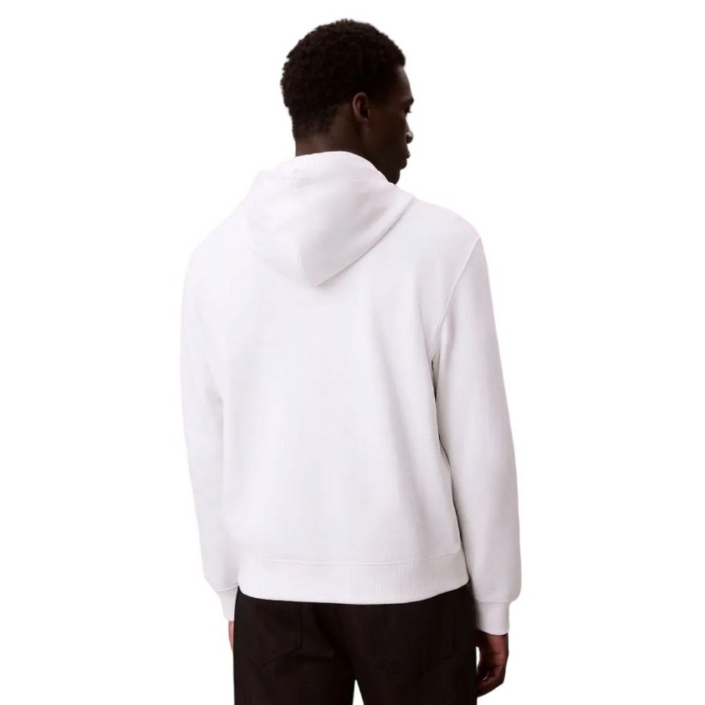 CALVIN KLEIN JEANS LS EU 350TERRY CK REDBOX GRAPHIC ΦΟΥΤΕΡ ΜΠΛΟΥΖΑ ΑΝΔΡΙΚΗ WHITE