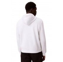 CALVIN KLEIN JEANS LS EU 350TERRY CK REDBOX GRAPHIC ΦΟΥΤΕΡ ΜΠΛΟΥΖΑ ΑΝΔΡΙΚΗ WHITE