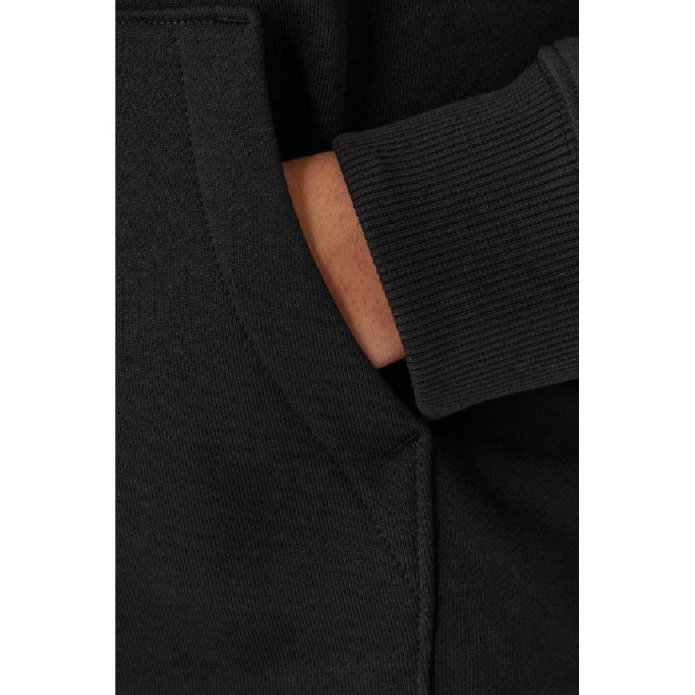 CALVIN KLEIN JEANS EU 350TERRY MICRO MONOLOGO HO ΦΟΥΤΕΡ ΜΠΛΟΥΖΑ ΑΝΔΡΙΚΗ BLACK