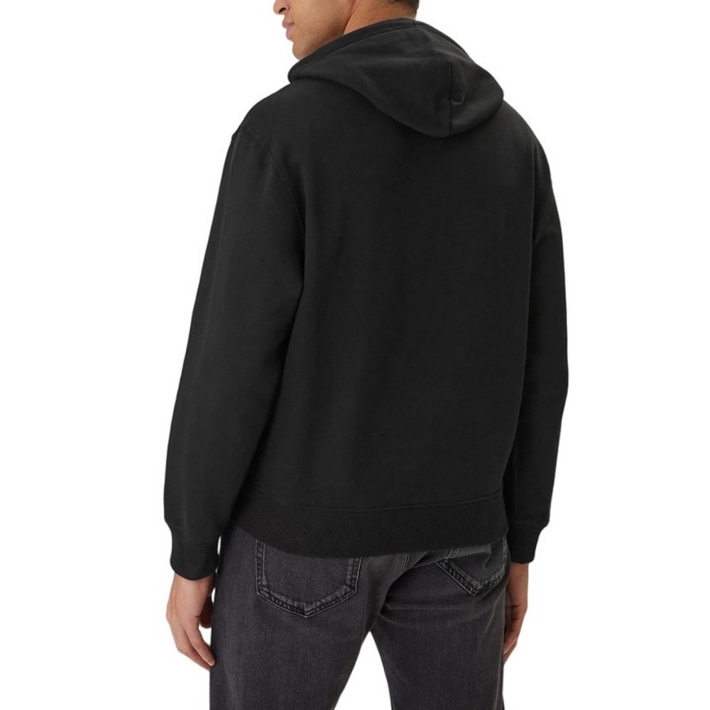 CALVIN KLEIN JEANS EU 350TERRY MICRO MONOLOGO HO ΦΟΥΤΕΡ ΜΠΛΟΥΖΑ ΑΝΔΡΙΚΗ BLACK