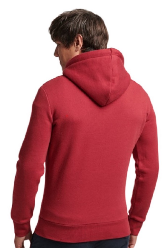 ΜΠΛΟΥΖΑ ΦΟΥΤΕΡ  VINTAGE LOGO EMB  ΑΝΔΡΙΚΗ SUPERDRY RED