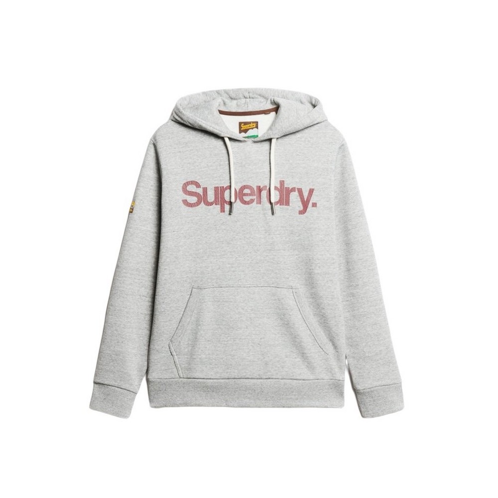 SUPERDRY CORE LOGO CLASSIC ΜΠΛΟΥΖΑ ΦΟΥΤΕΡ ΑΝΔΡΙΚΗ GREY