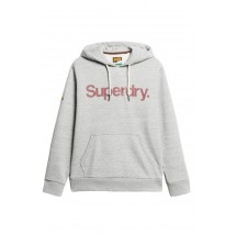 SUPERDRY D1 OVIN CORE LOGO CLASSIC HOODIE ΜΠΛΟΥΖΑ ΦΟΥΤΕΡ ΑΝΔΡΙΚΗ GREY