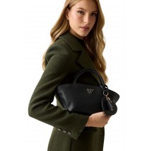 GUESS BOLENA MINI SATCHEL ΤΣΑΝΤΑ ΓΥΝΑΙΚΕΙΑ BLACK