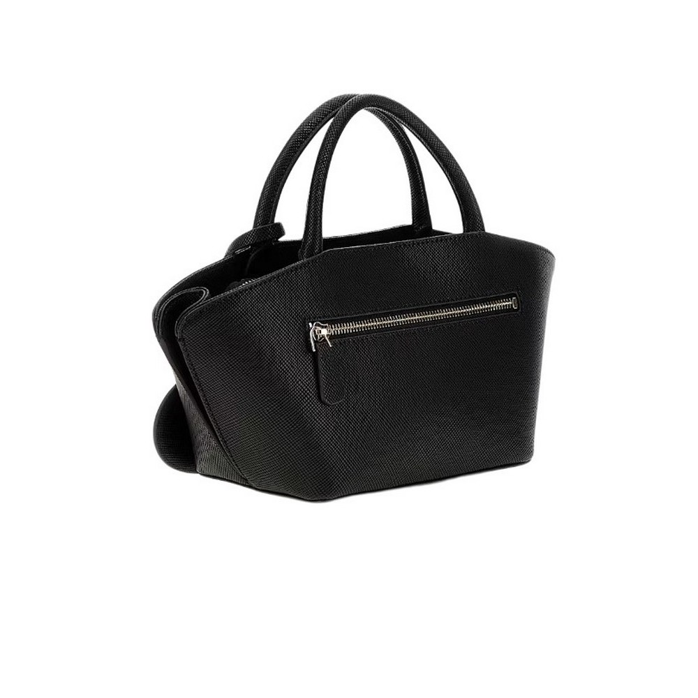 GUESS BOLENA MINI SATCHEL ΤΣΑΝΤΑ ΓΥΝΑΙΚΕΙΑ BLACK