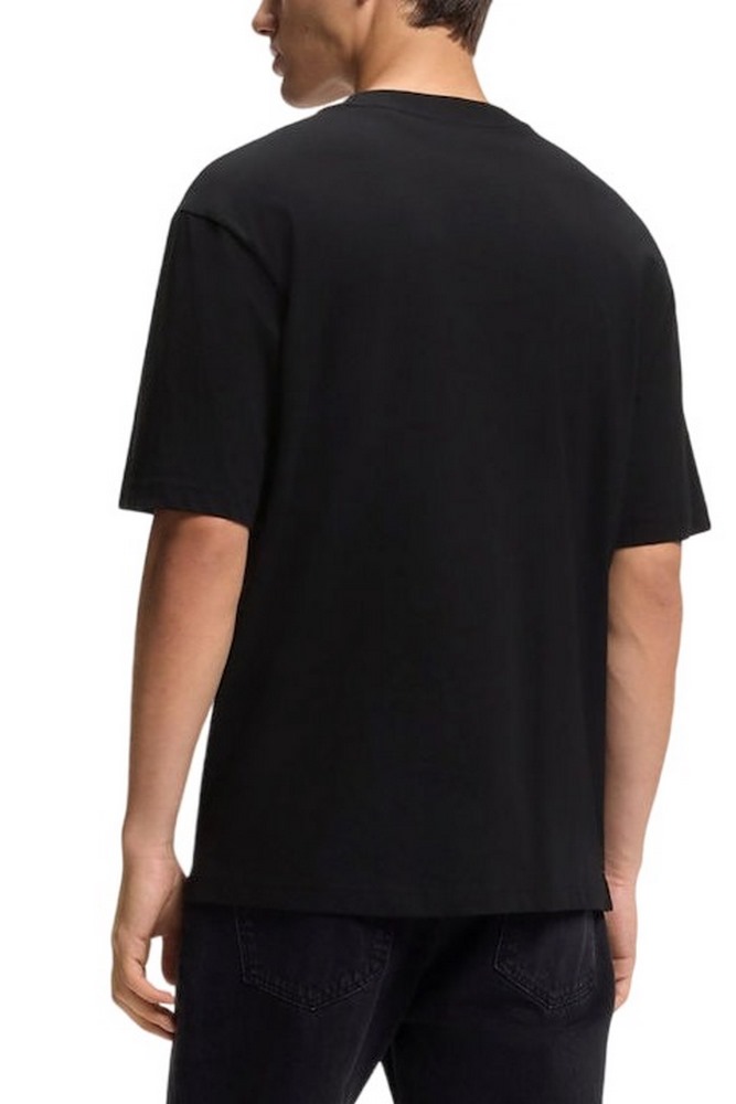 HUGO BOSS NIVIOTEE JERSEY T-SHIRT ΜΠΛΟΥΖΑ ΑΝΔΡΙΚΗ BLACK