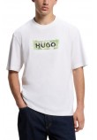 HUGO BOSS NIVIOTEE JERSEY T-SHIRT ΜΠΛΟΥΖΑ ΑΝΔΡΙΚΗ WHITE