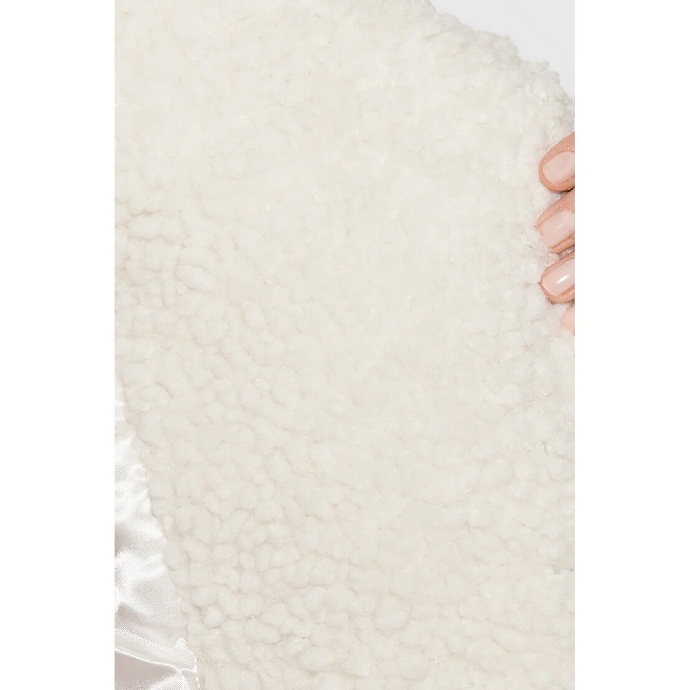 UGG GERTRUDE LONG TEDDY COAT ΓΟΥΝΑ ΓΥΝΑΙΚΕΙΑ WHITE
