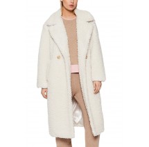 UGG GERTRUDE LONG TEDDY COAT ΓΟΥΝΑ ΓΥΝΑΙΚΕΙΑ WHITE
