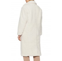 UGG GERTRUDE LONG TEDDY COAT ΓΟΥΝΑ ΓΥΝΑΙΚΕΙΑ WHITE