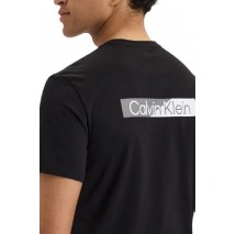 CALVIN KLEIN 30s EU SPW SPLIT STNDRD GRAPH T-SHIRT ΜΠΛΟΥΖΑ ΑΝΔΡΙΚΗ BLACK