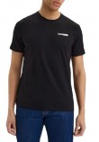 CALVIN KLEIN 30s EU SPW SPLIT STNDRD GRAPH T-SHIRT ΜΠΛΟΥΖΑ ΑΝΔΡΙΚΗ BLACK