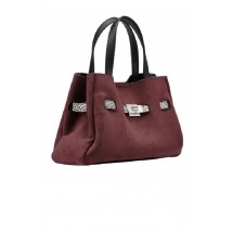 DKNY BRYAR SM SATCHEL BAG R62DMK44 ΤΣΑΝΤΑ ΓΥΝΑΙΚΕΙΑ BORDEAUX