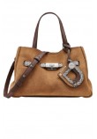 DKNY BRYAR SM SATCHEL BAG R62DMK44 ΤΣΑΝΤΑ ΓΥΝΑΙΚΕΙΑ ALMOND