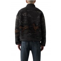 LEVIS® IDYLLWILD SHERPA POPOVER ΦΟΥΤΕΡ ΑΝΔΡΙΚΟ BLACK/GREY