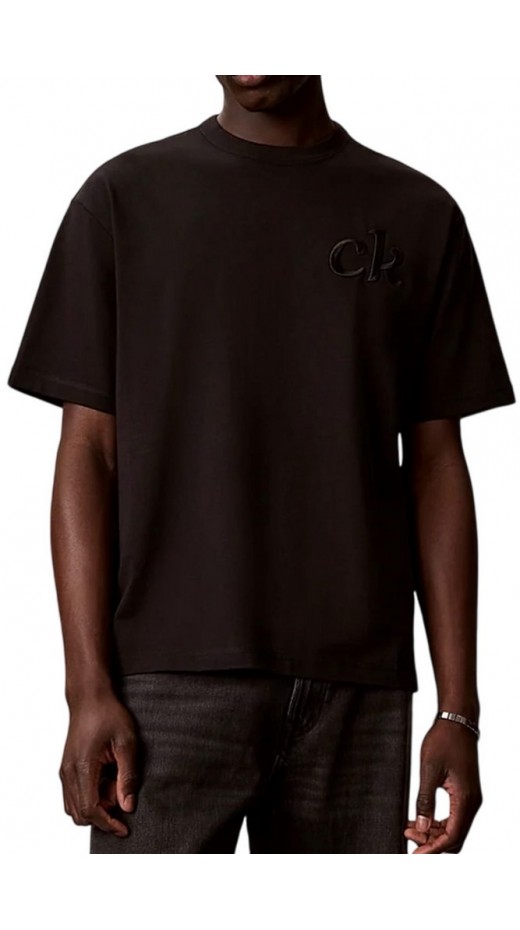 CALVIN KLEIN JEANS 16S AUG CALVIN KLN TRVL GRAPH T-SHIRT ΜΠΛΟΥΖΑ ΑΝΔΡΙΚΗ BLACK
