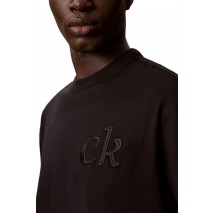 CALVIN KLEIN JEANS 16S AUG CALVIN KLN TRVL GRAPH T-SHIRT ΜΠΛΟΥΖΑ ΑΝΔΡΙΚΗ BLACK