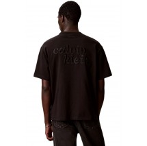 CALVIN KLEIN JEANS 16S AUG CALVIN KLN TRVL GRAPH T-SHIRT ΜΠΛΟΥΖΑ ΑΝΔΡΙΚΗ BLACK
