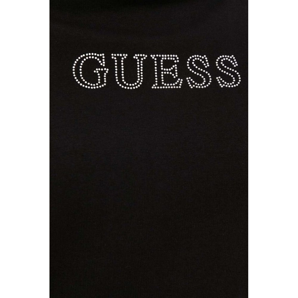 GUESS BRIANA T-SHIRT ΜΠΛΟΥΖΑ ΓΥΝΑΙΚΕΙΑ BLACK