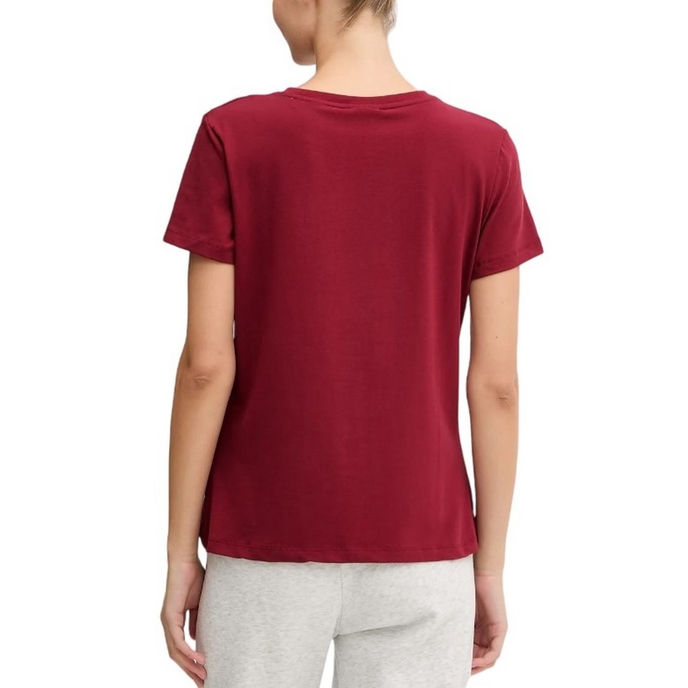 GUESS BRIANA T-SHIRT ΜΠΛΟΥΖΑ ΓΥΝΑΙΚΕΙΑ WINE