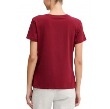GUESS BRIANA T-SHIRT ΜΠΛΟΥΖΑ ΓΥΝΑΙΚΕΙΑ WINE