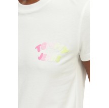 TOMMY JEANS REG BUBBLE TEE EXT T-SHIRT ΜΠΛΟΥΖΑ ΓΥΝΑΙΚΕΙΑ ECRU