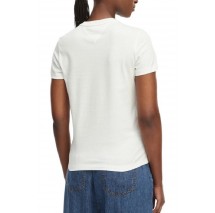 TOMMY JEANS REG BUBBLE TEE EXT T-SHIRT ΜΠΛΟΥΖΑ ΓΥΝΑΙΚΕΙΑ ECRU