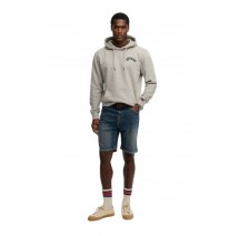 SUPERDRY D2 OVIN VINTAGE STRAIGHT SHORT ΤΖΙΝ ΒΕΡΜΟΥΔΑ ΑΝΔΡΙΚΗ BLUΕ DENIM
