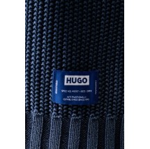 HUGO BOSS SONDYE-1 SWEATER ΜΠΛΟΥΖΑ ΠΛΕΚΤΗ ΑΝΔΡΙΚΗ NAVY