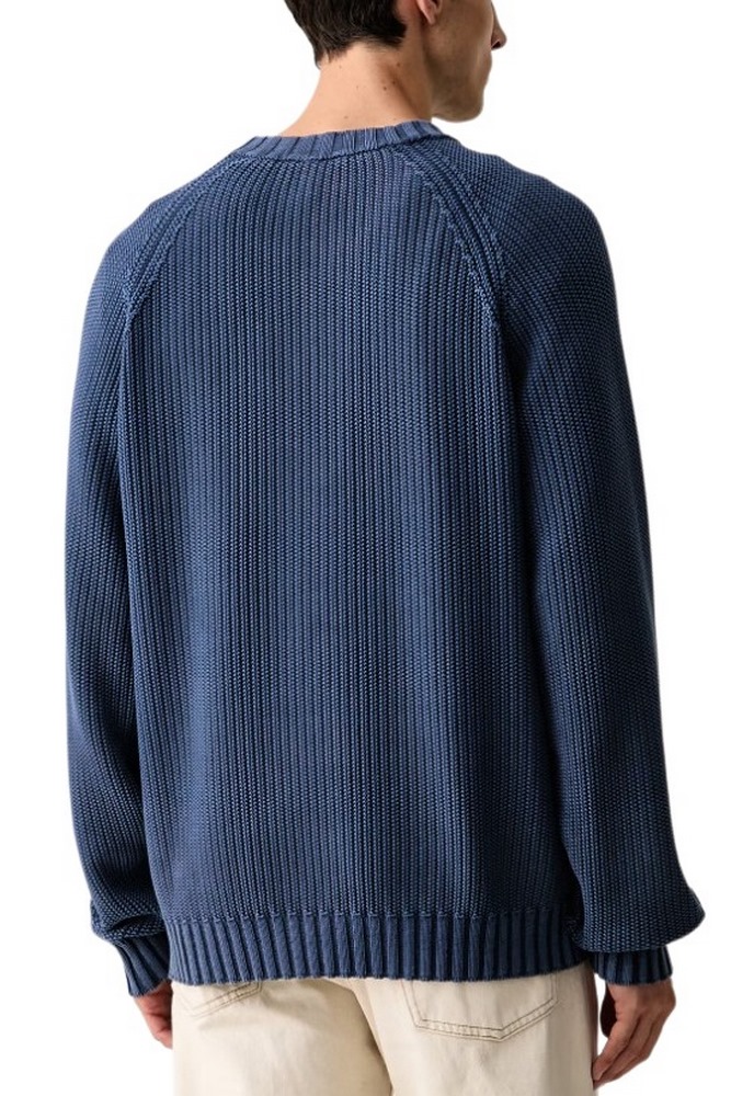 HUGO BOSS SONDYE-1 SWEATER ΜΠΛΟΥΖΑ ΠΛΕΚΤΗ ΑΝΔΡΙΚΗ NAVY
