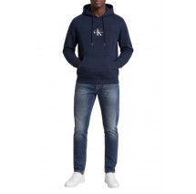 CALVIN KLEIN 350TERRY MICRO MNLG HOODIE ΦΟΥΤΕΡ ΜΠΛΟΥΖΑ ΑΝΔΡΙΚΗ NAVY