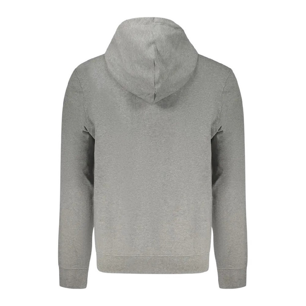 CALVIN KLEIN 350TERRY MICRO MNLG HOODIE ΦΟΥΤΕΡ ΜΠΛΟΥΖΑ ΑΝΔΡΙΚΗ GREY