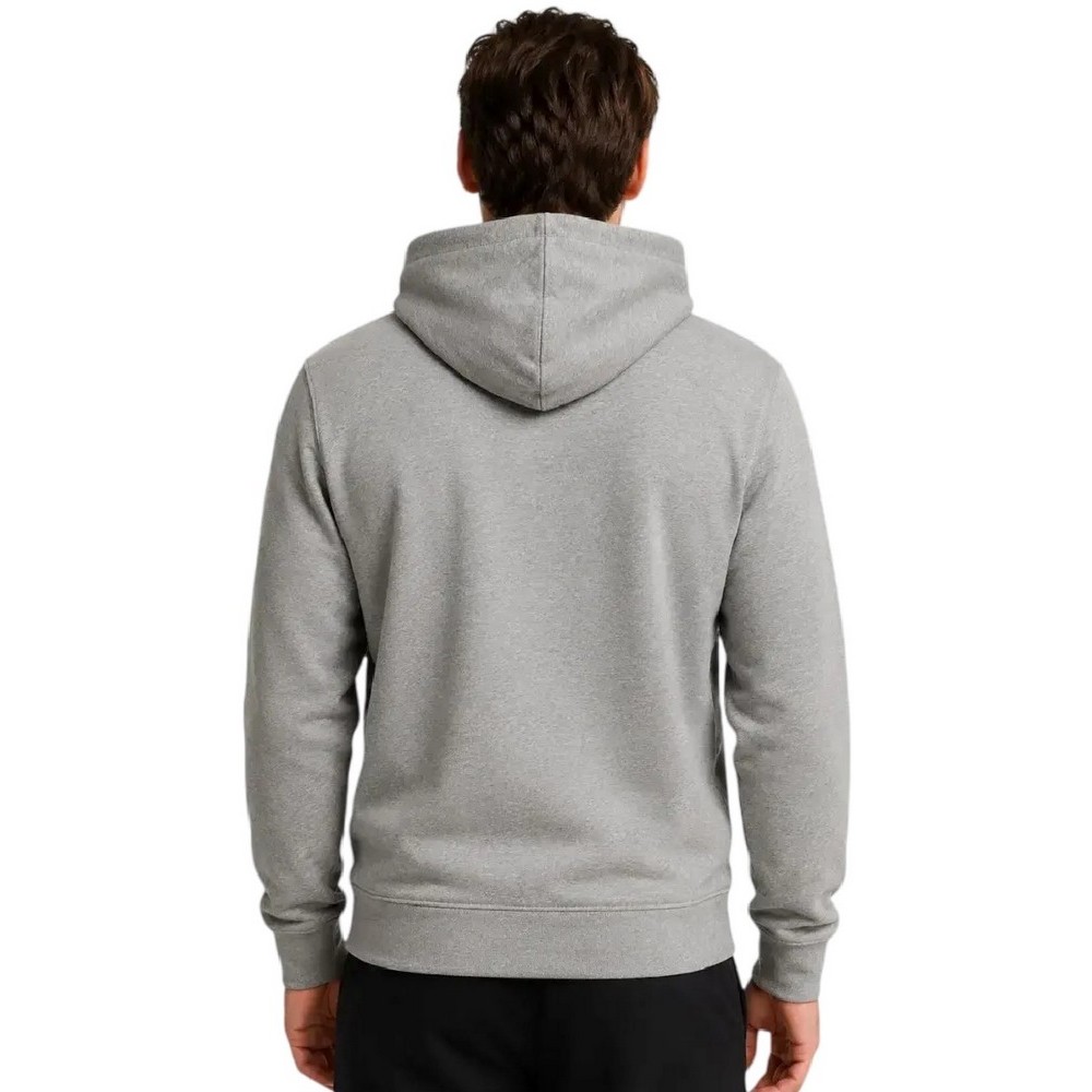 CALVIN KLEIN 350TERRY MICRO MNLG HOODIE ΦΟΥΤΕΡ ΜΠΛΟΥΖΑ ΑΝΔΡΙΚΗ GREY