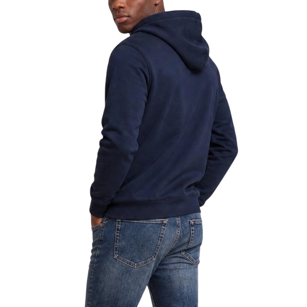 CALVIN KLEIN 350TERRY MICRO MNLG HOODIE ΦΟΥΤΕΡ ΜΠΛΟΥΖΑ ΑΝΔΡΙΚΗ NAVY
