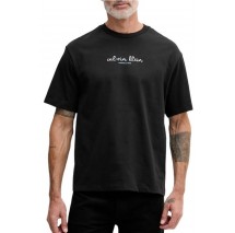 CALVIN KLEIN JEANS 16s CK TRVL LINES GRAPHIC T-SHIRT ΜΠΛΟΥΖΑ ΑΝΔΡΙΚΗ BLACK
