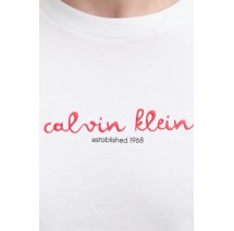 CALVIN KLEIN JEANS 16s CK TRVL LINES GRAPHIC T-SHIRT ΜΠΛΟΥΖΑ ΑΝΔΡΙΚΗ BRIGHT WHITE