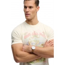 SUPERDRY D1 OVIN VL TOKYO RELAXED T-SHIRT ΜΠΛΟΥΖΑ ΑΝΔΡΙΚΗ OFF WHITE